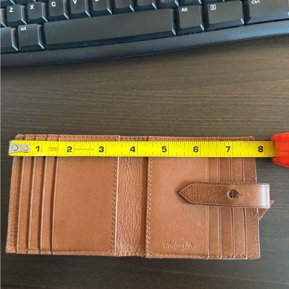 Madewell Brown Leather Wallet - Picture 6 of 8